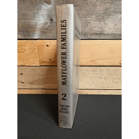 Mayflower Families through Five Generations Vol. 2 (1979) HC Genealogy - Picture 2 of 2